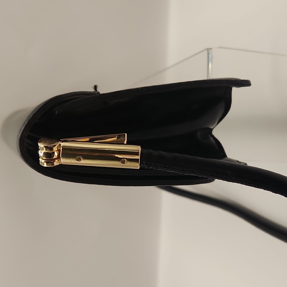 Mms Design Studio Black Rectangular Shoulder Bag … - image 2